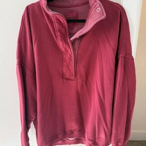 Aerie Burgundy Sweatshirt